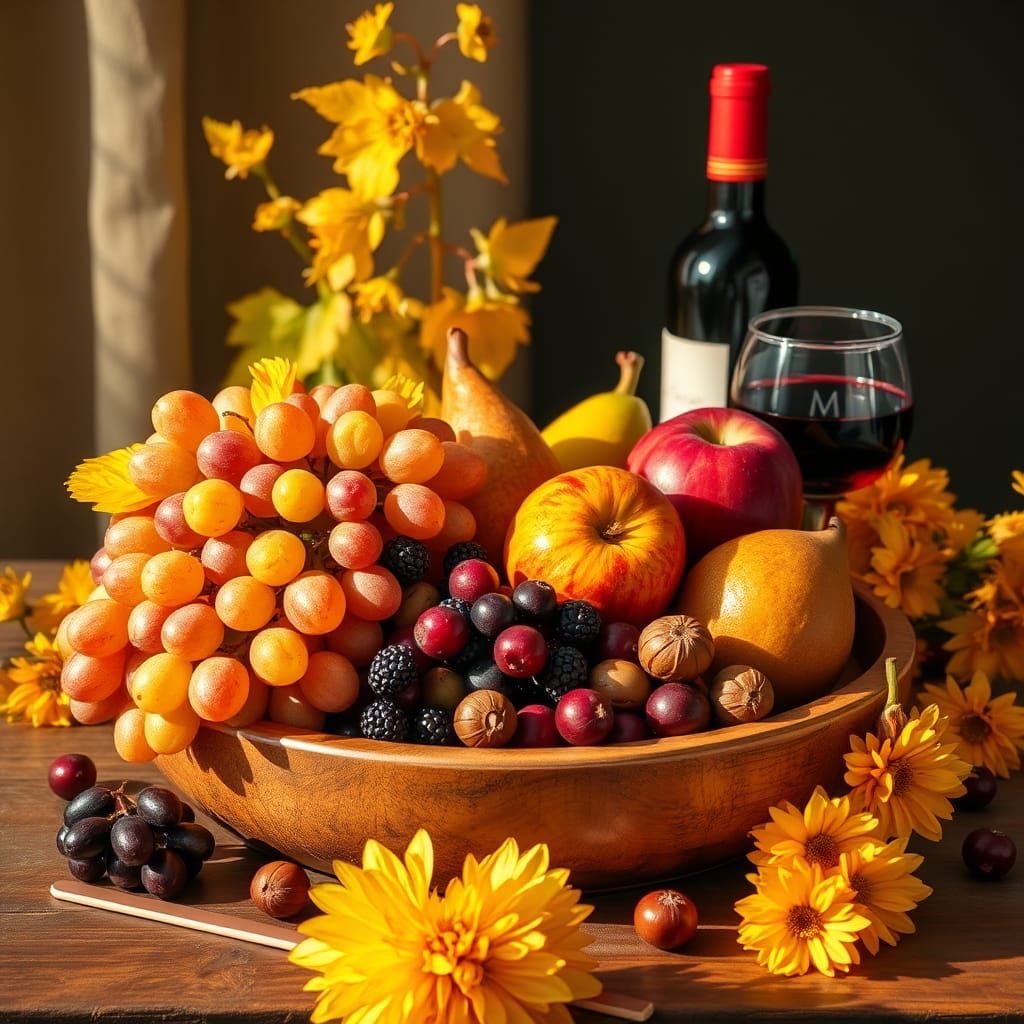 The colors and flavors of autumn