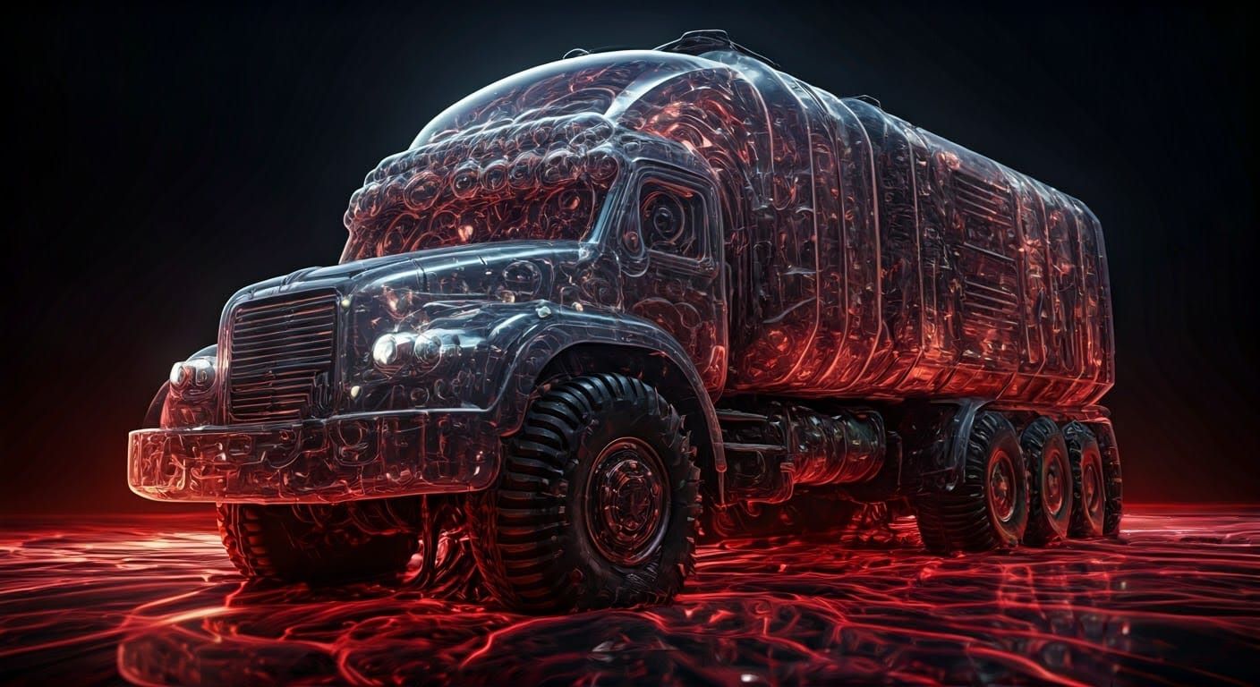 Biomechanical War Machine in Hyper-Realistic, Dark Sci-Fi St...