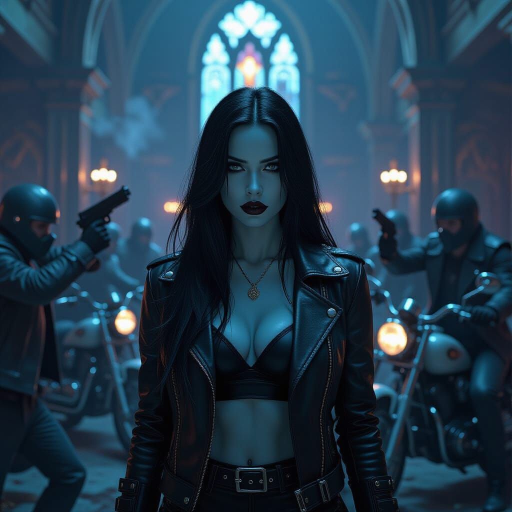 Bounty Hunter Brawl in a Chapel