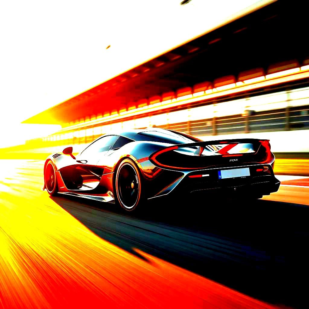 Hypercar on Racetrack: Professional Photography