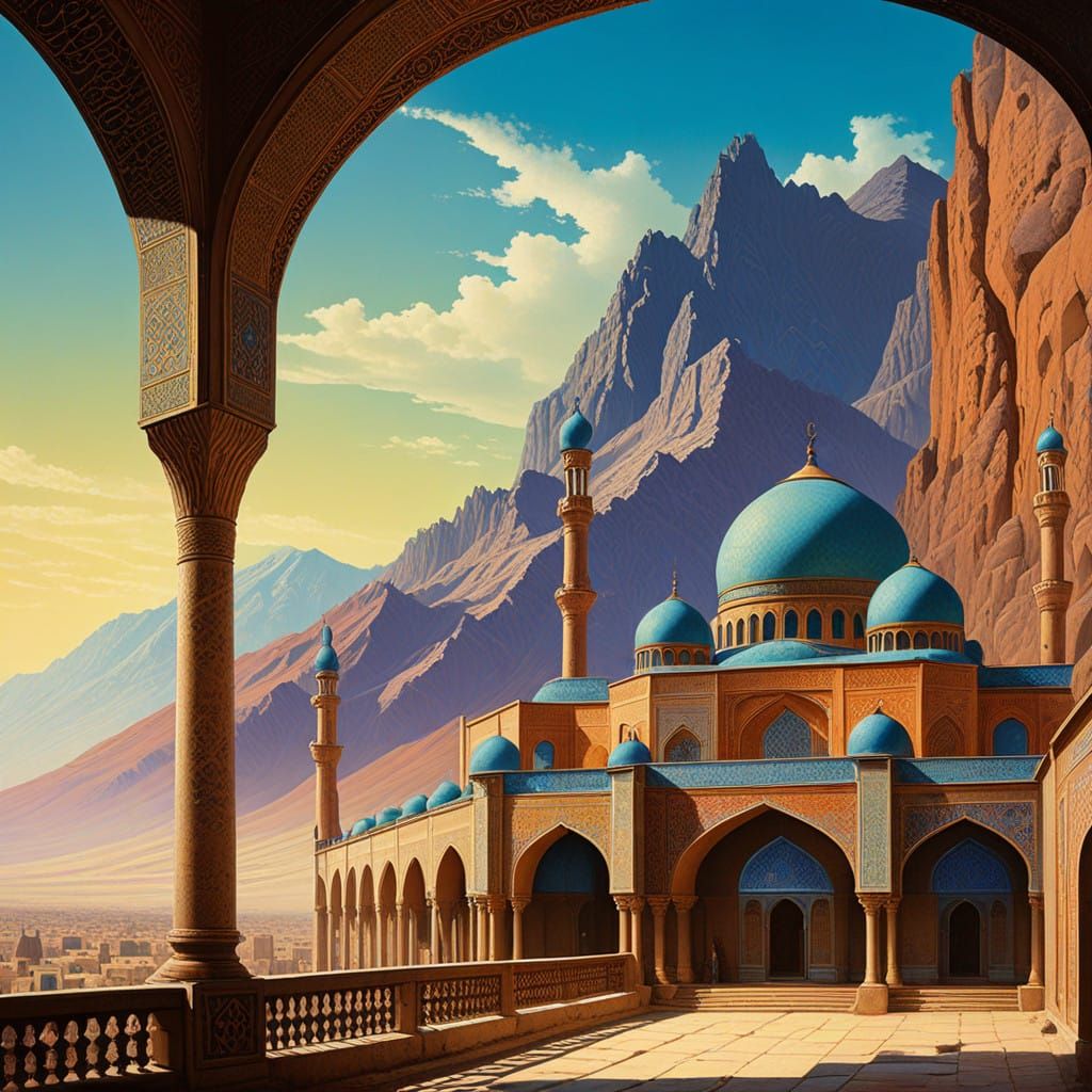 Majestic Persian Kingdom in 1973, Alborz Mountains