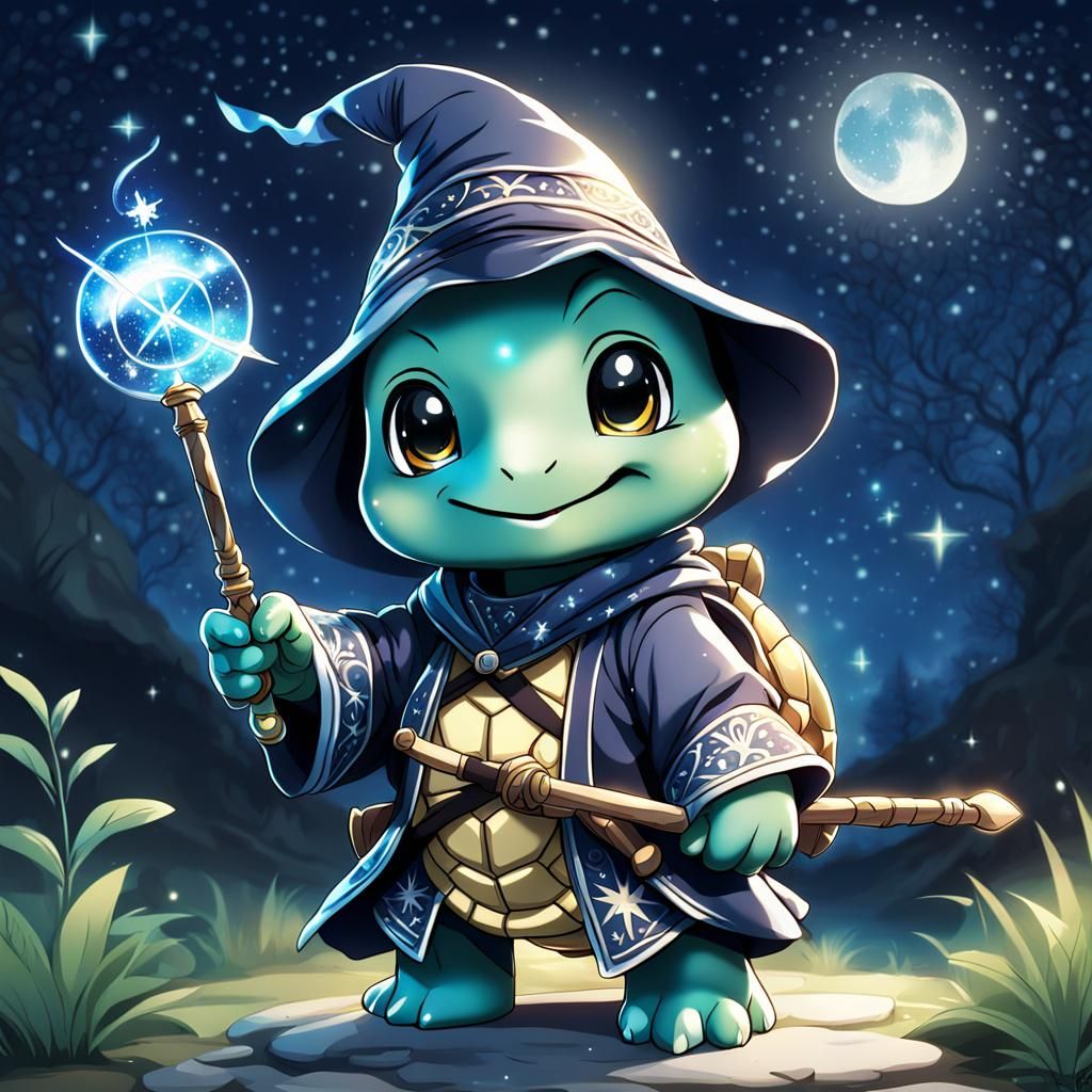 Gandalf 's turtle school. A newbie