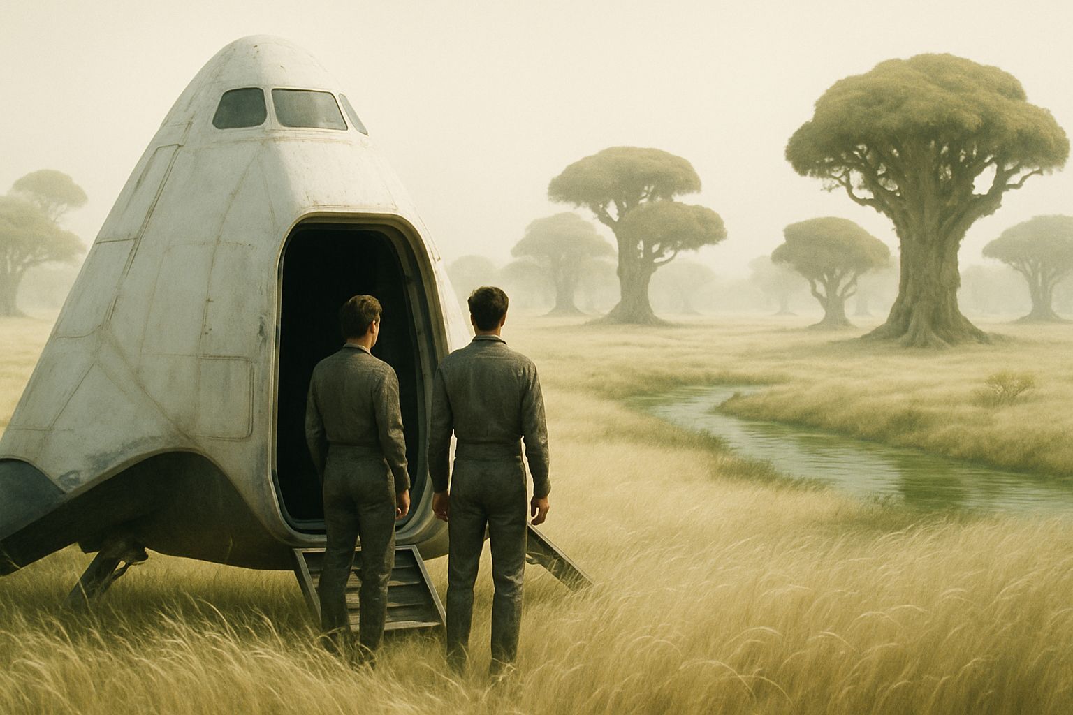 Astronauts Discover Alien World in Cinematic Style