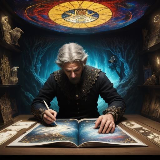 Magical Fantasy Pop-Up Book Creation in Hyperrealistic Style