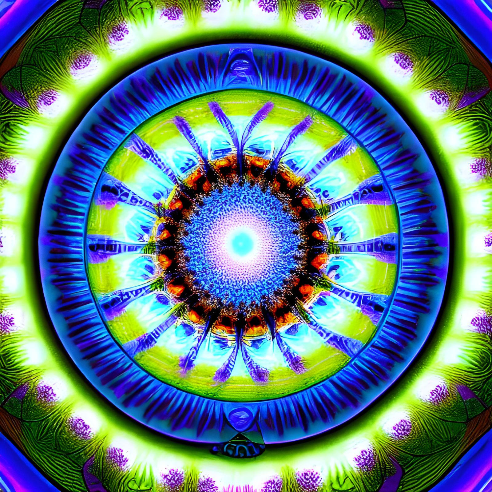 Unity - Psychedelic Pattern