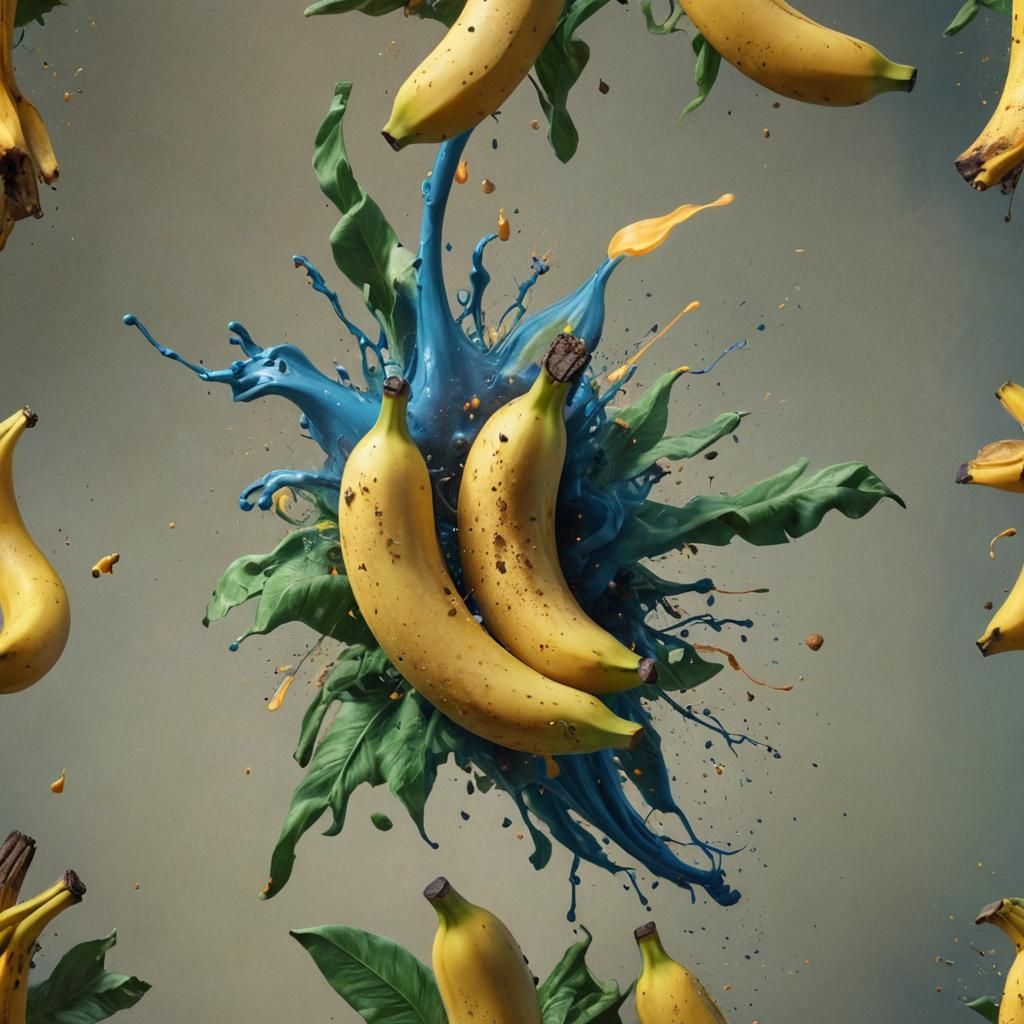 Exploding Banana Grenade: Fantasy Concept Art