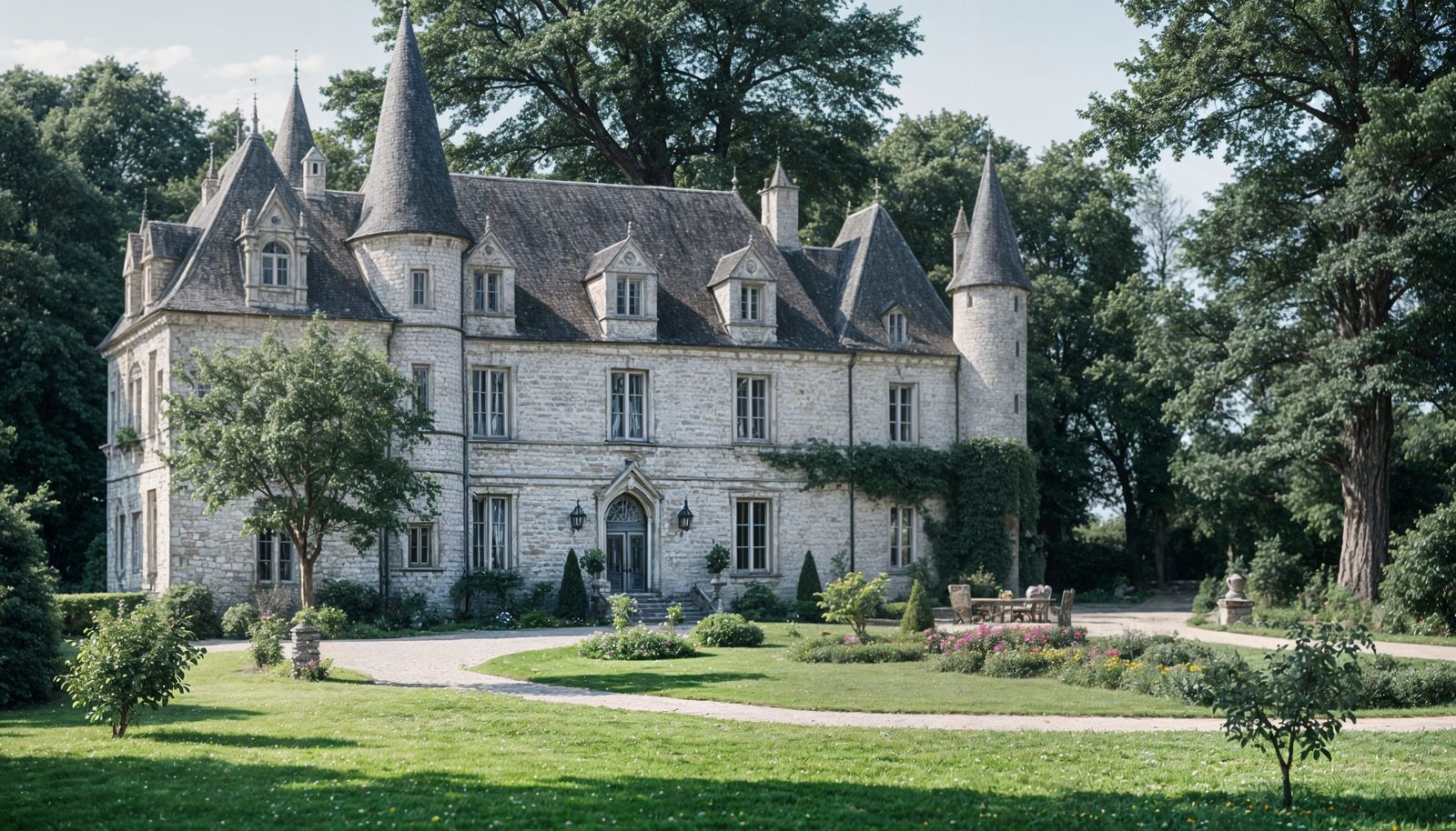 Beautiful Little Castle in France, Professional Photography