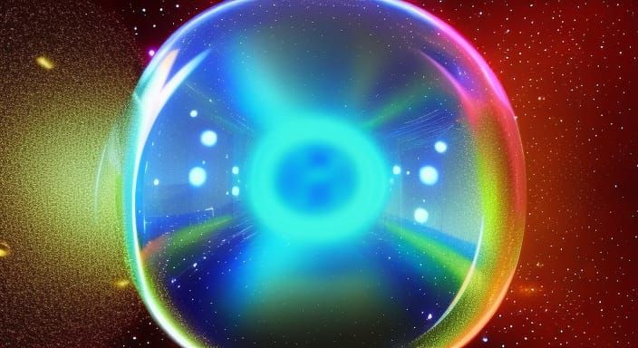 Quantum Bubbles Exploding in Holographic Style