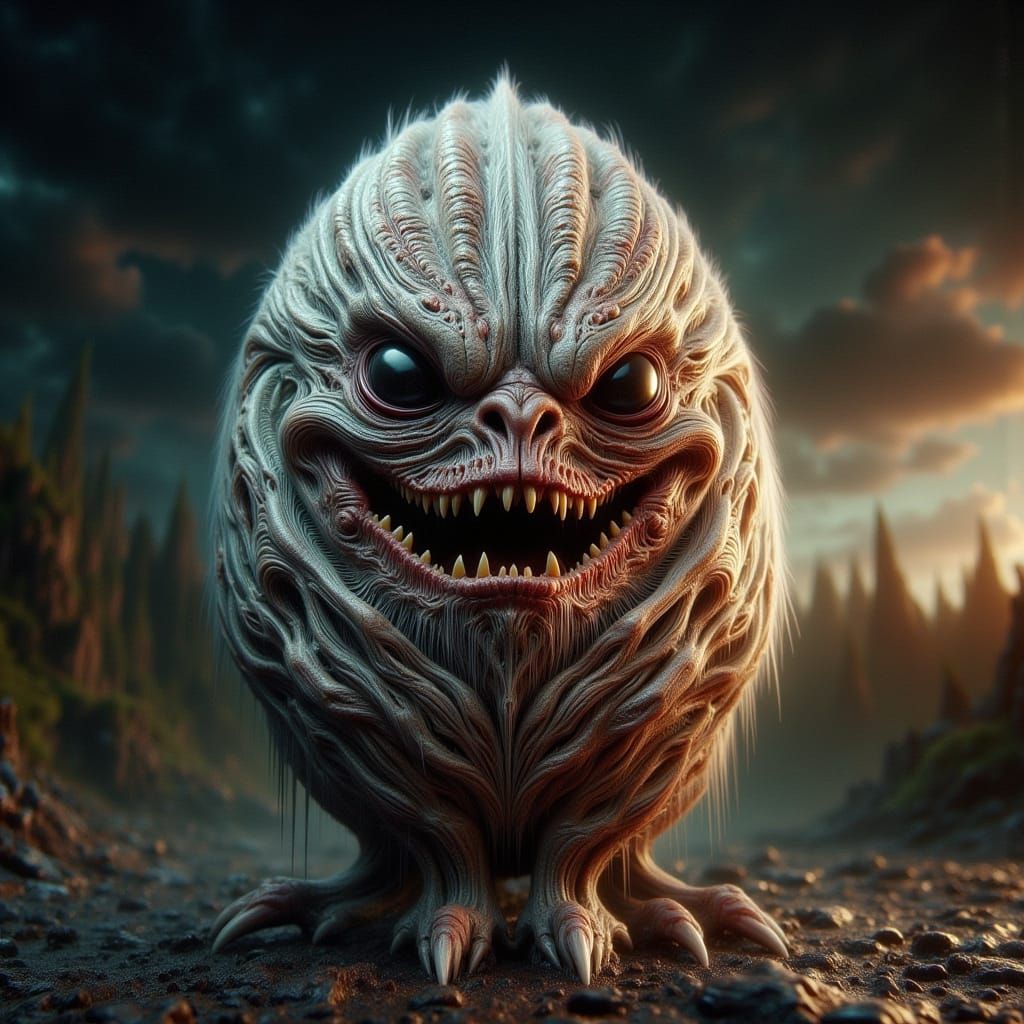 Menacing Xenomorph Egg