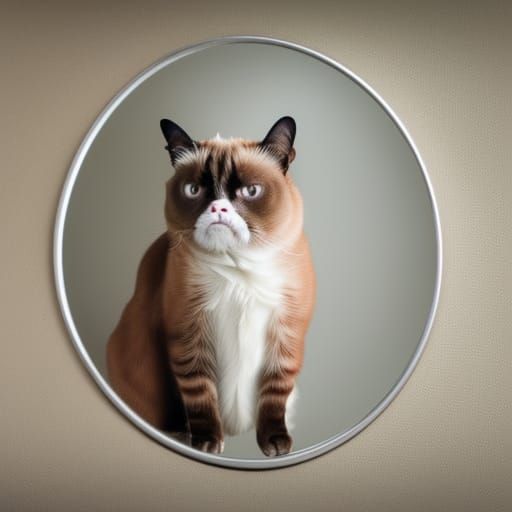 Grumpy Cat Stares Back in High-Definition Photography