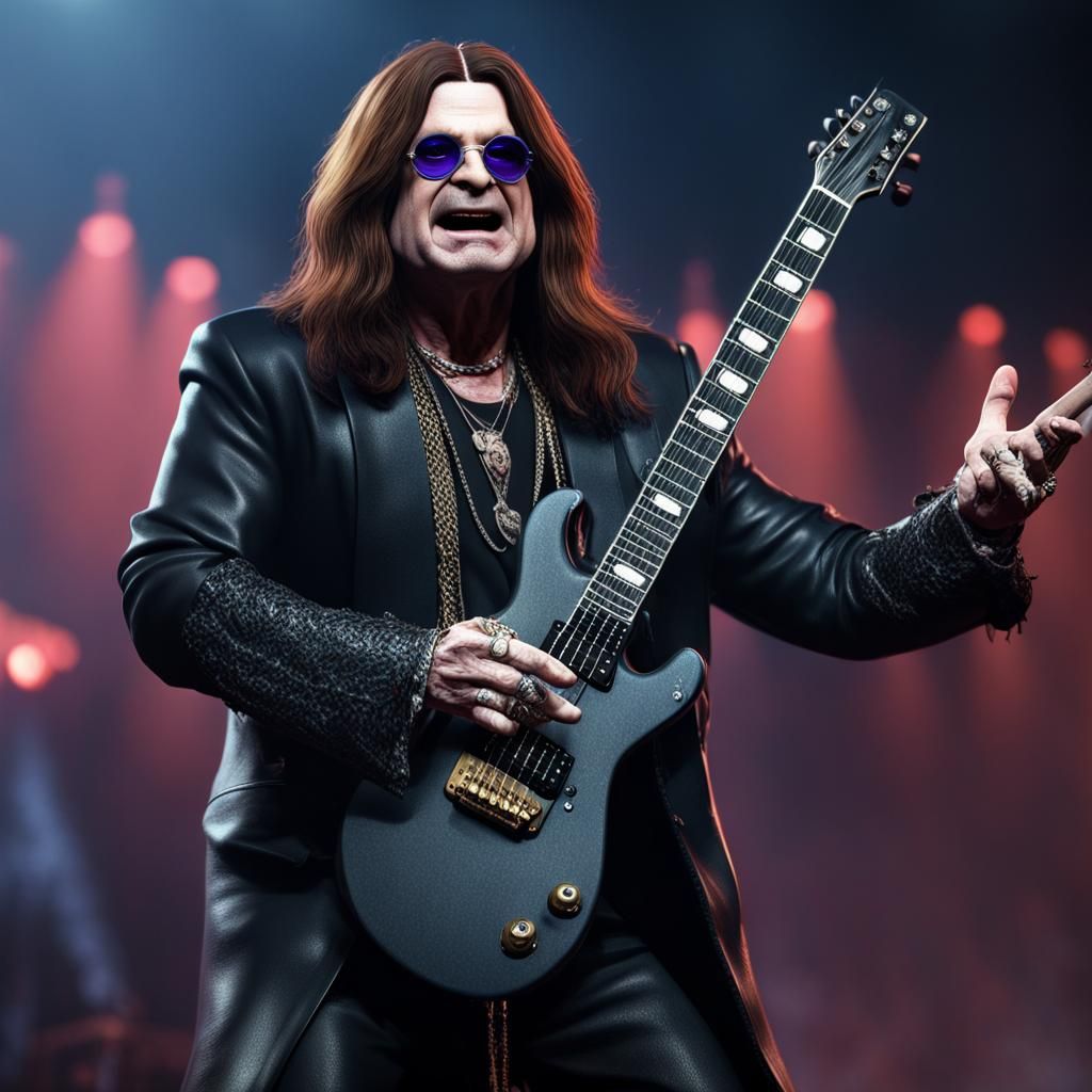 Ozzy Osbourne figure