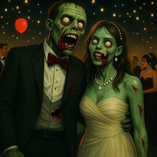 Zombie at Prom Night