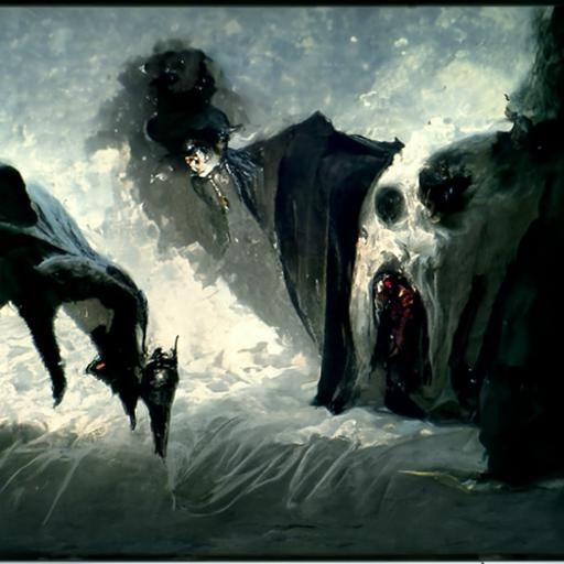 Vampires in Gothic Horror Style