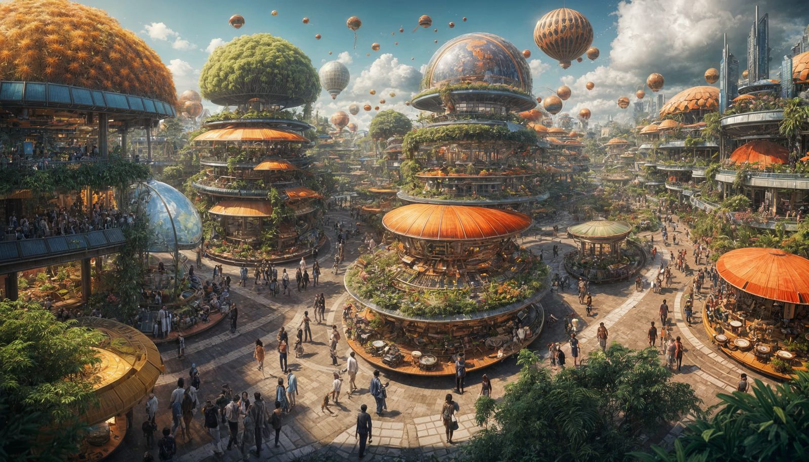 Philippines Solarpunk: Regenerative Biophilic Cityscape