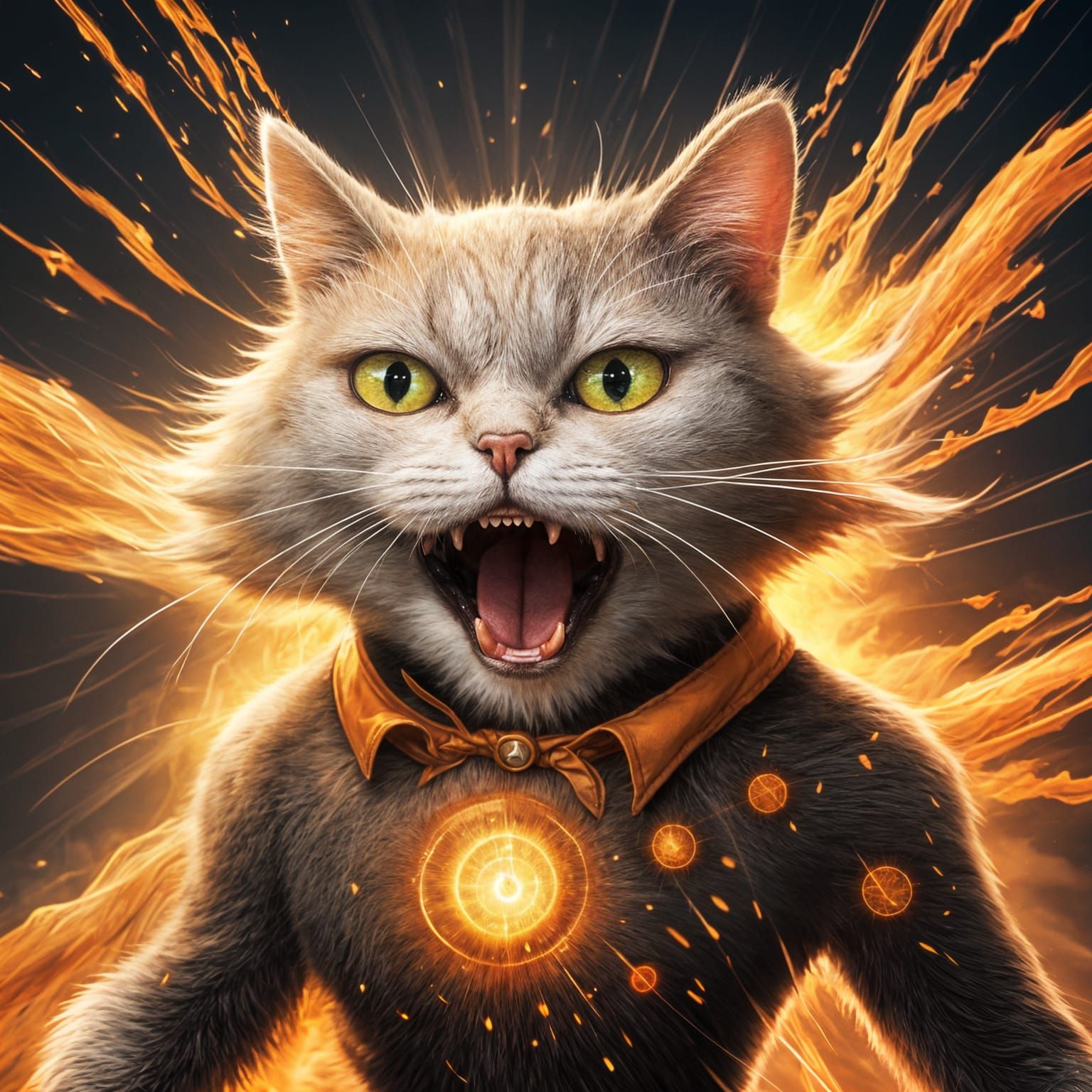 Cats with power - Superpowers activated