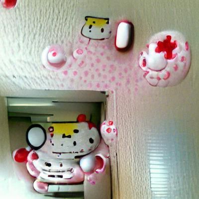 Simple Hello Kitty AI Render