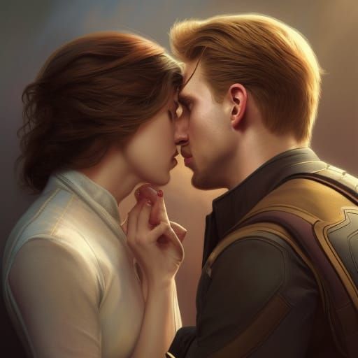 Peggy Carter and Steve Rogers