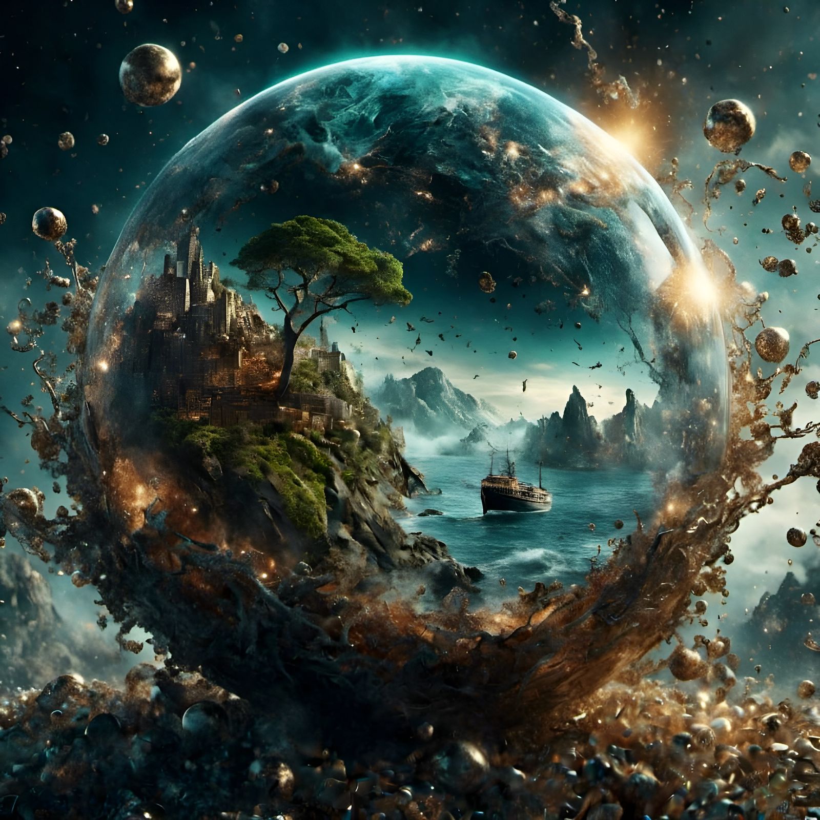 Salvation at World's End: 3D Render