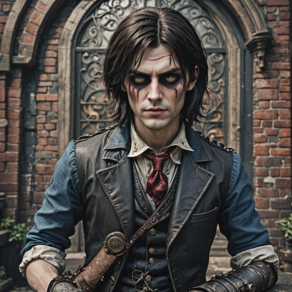 Hyperrealistic Male Alice from Madness Returns