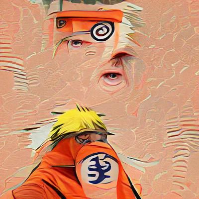 Naruto Anime Character Generated by AI