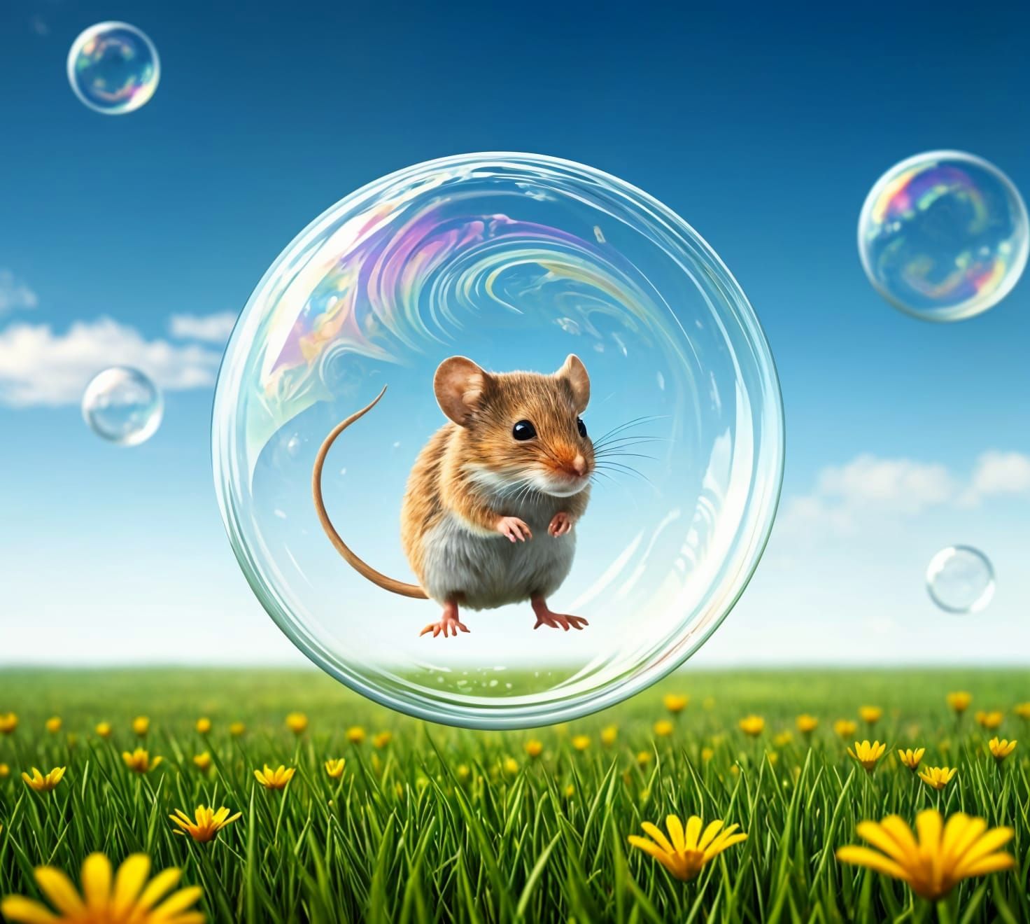 Field Mouse's Bubble Adventure 