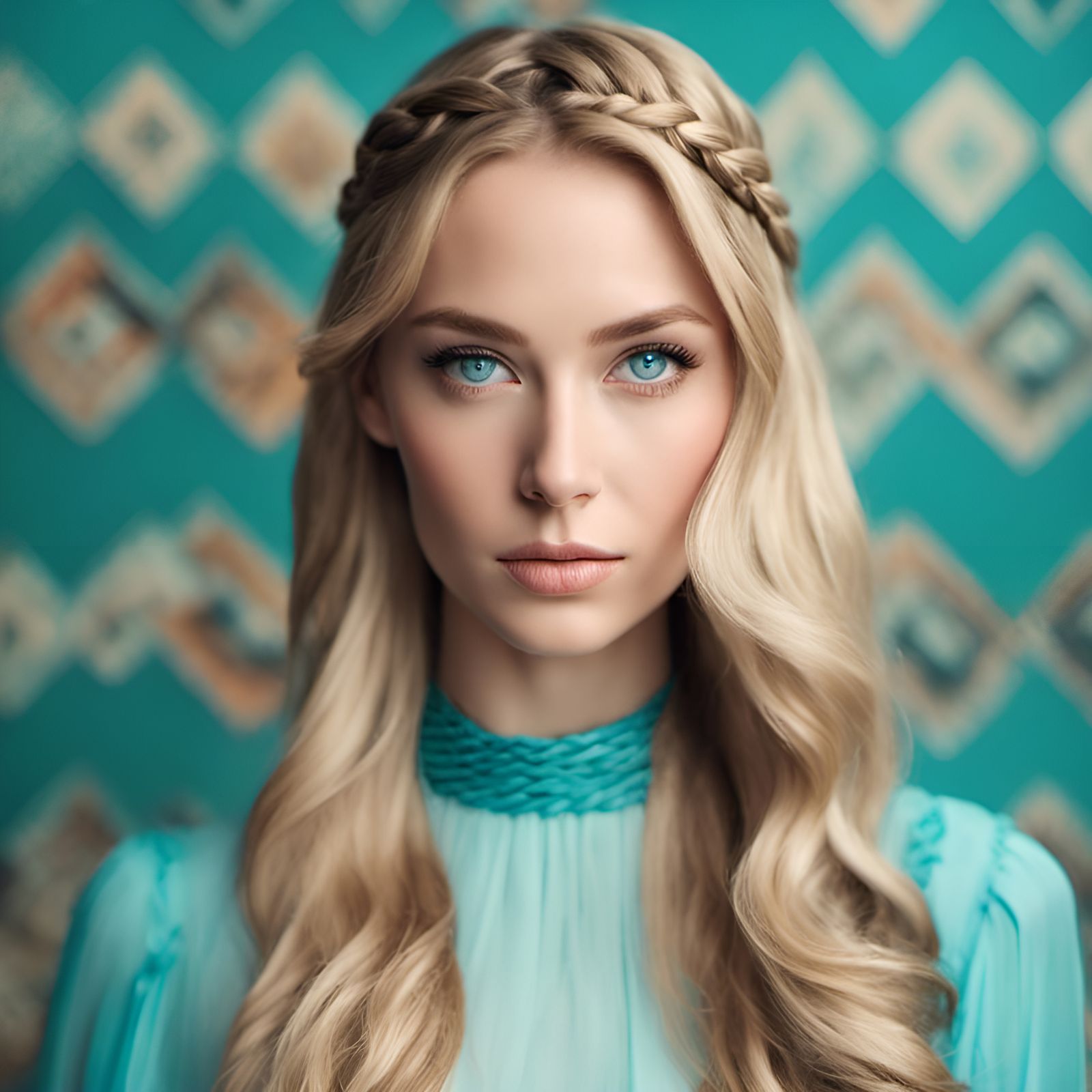 Dutch Woman Portrait in Erwin Olaf Style