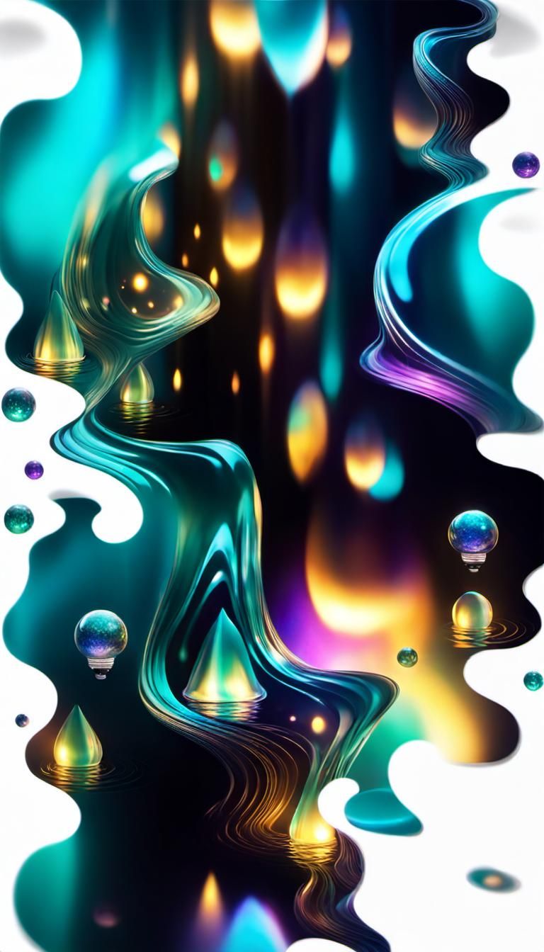 Enchanted Glass: 3D Cosmic Light Prism