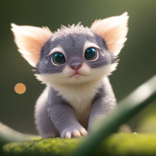 Adorable Rare Creature Captured in Natural Light