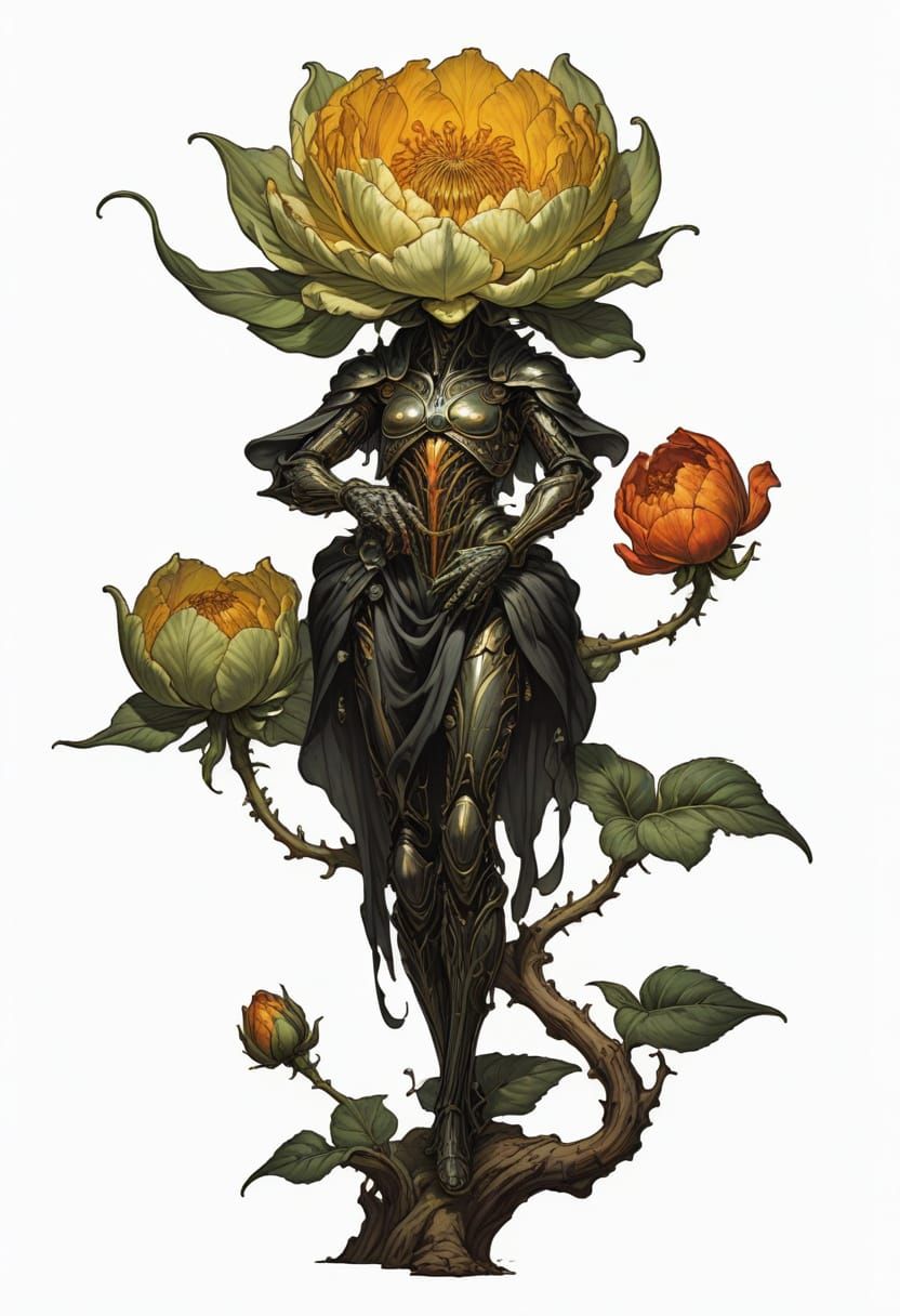 Ethereal Flower Goddess