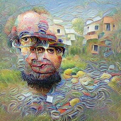 AI Self-Portrait: Conceptual Neural Network Art