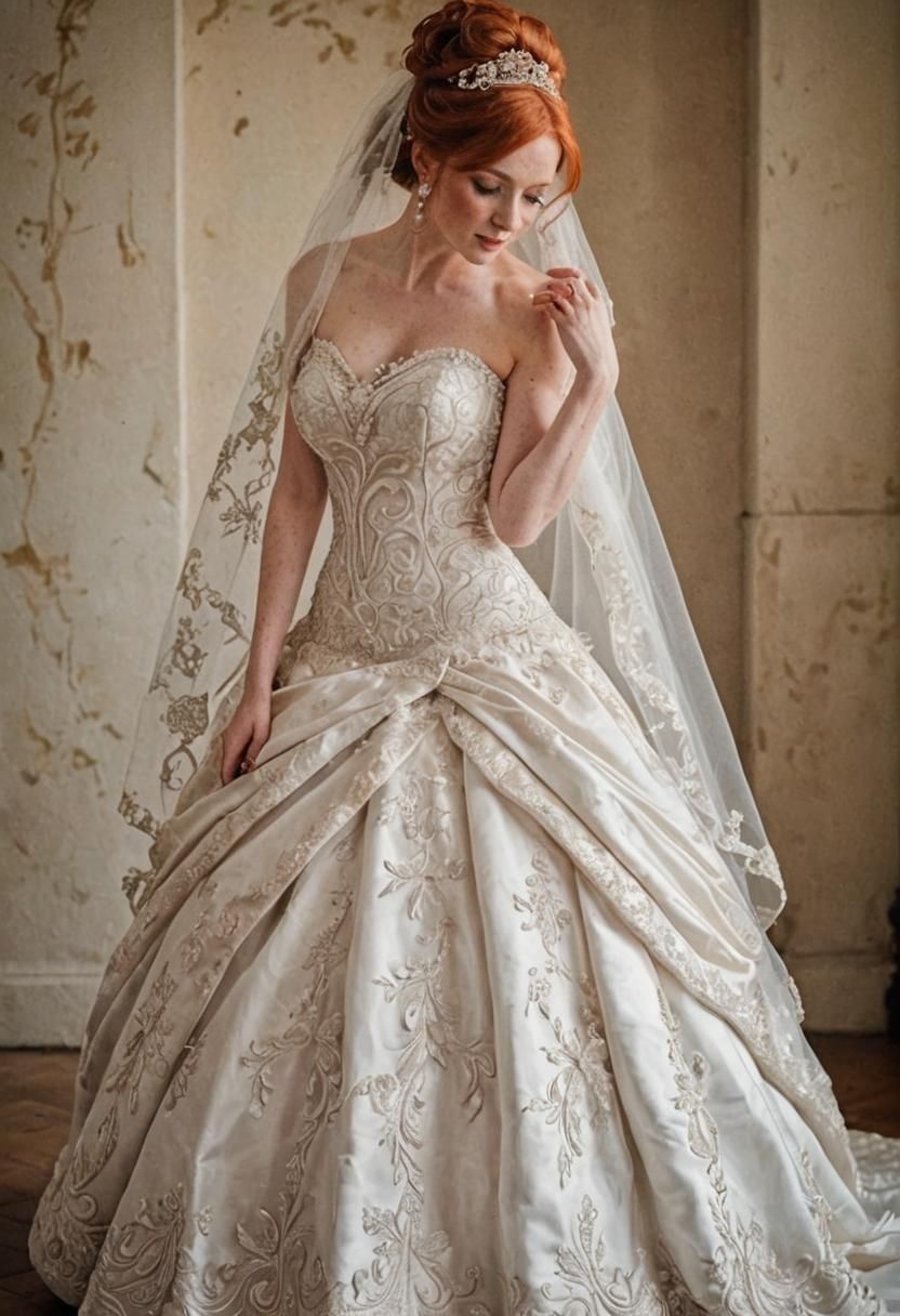 Fairytale Wedding with Red-Haired Bride