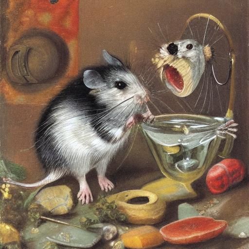 Glass Mouse Steals Cheese: Flemish and Expressionist Figurin...