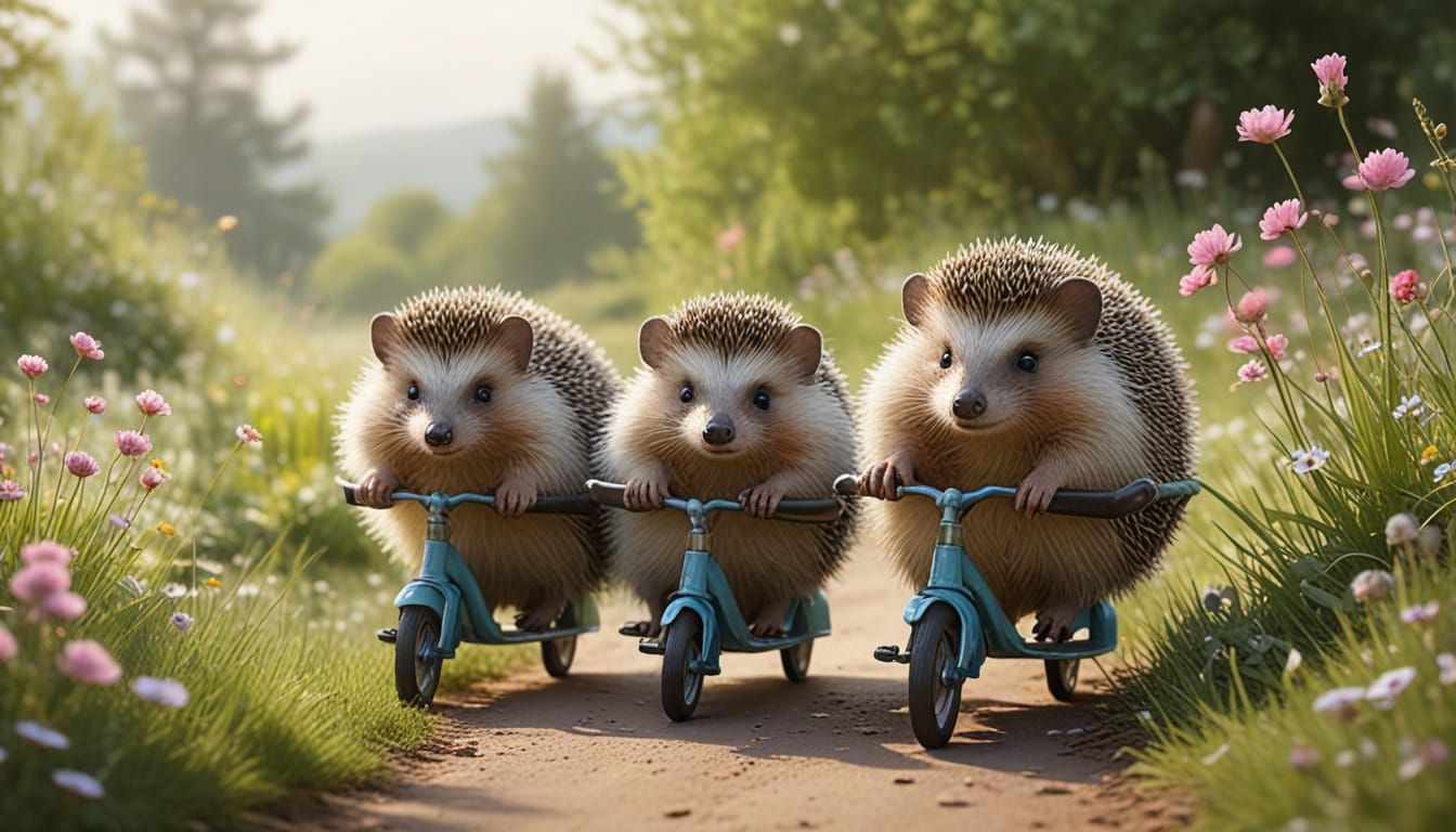 Whimsical Family Portrait in Watercolor Style