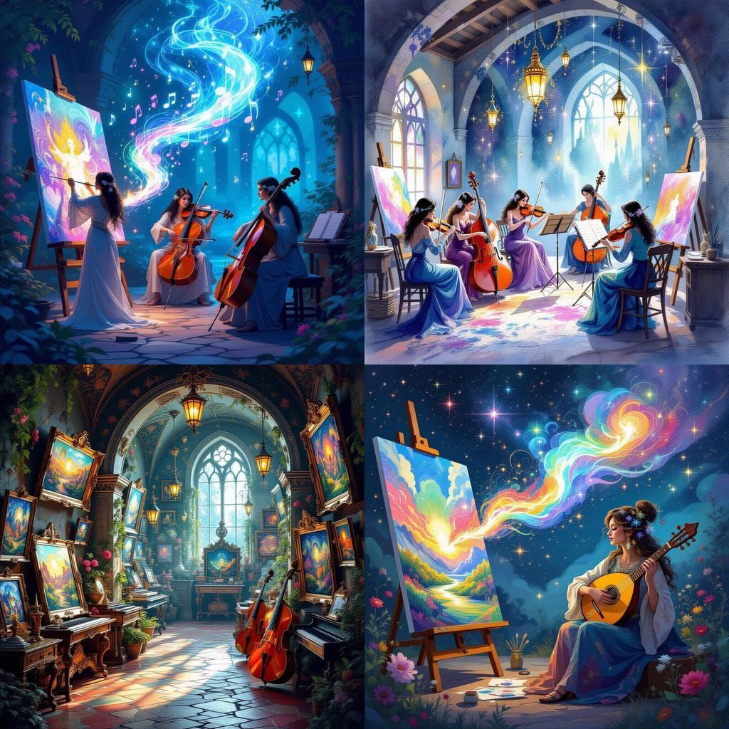 Magical Artists: Where Music Shimmers and Art Comes Alive