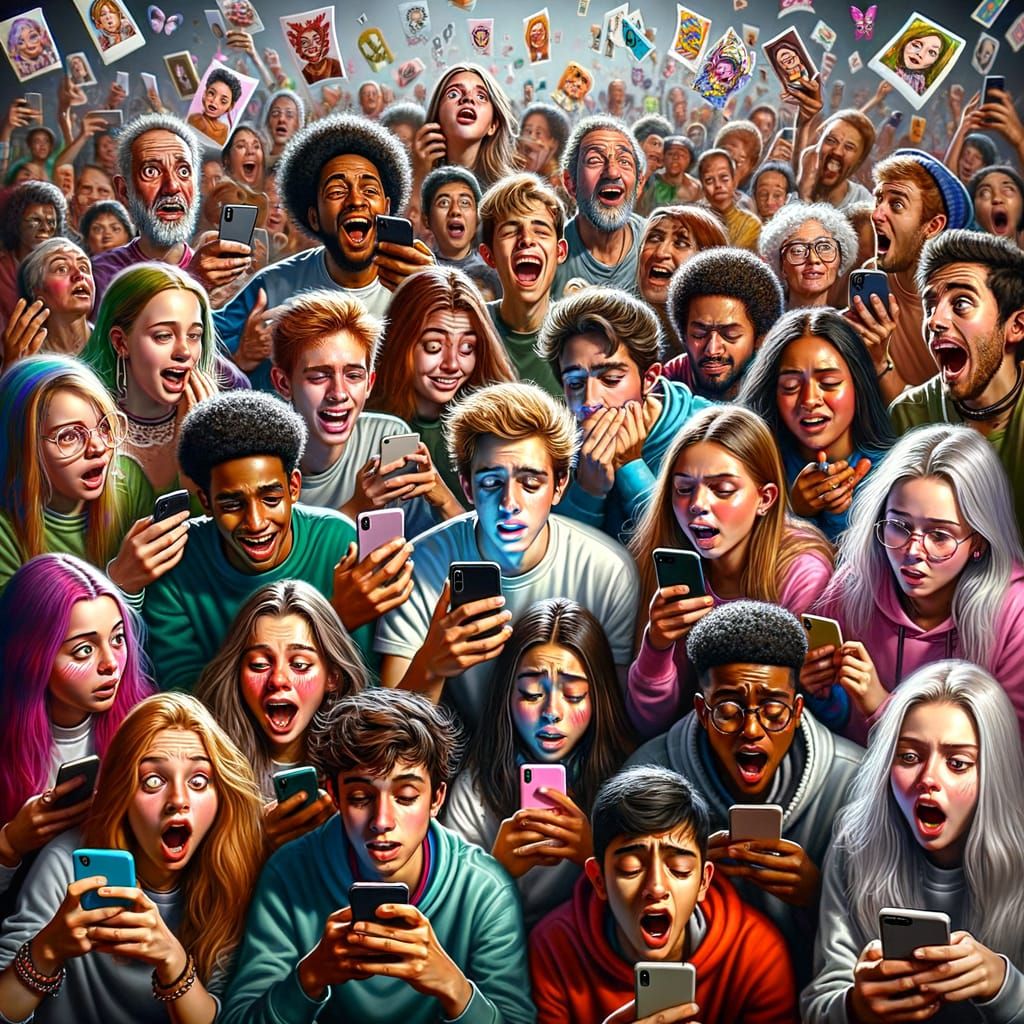 Hyperrealistic AI Image Creation Among Teenagers