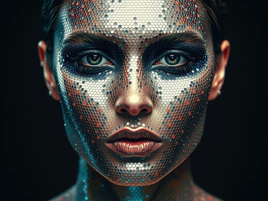 Sequin Mask