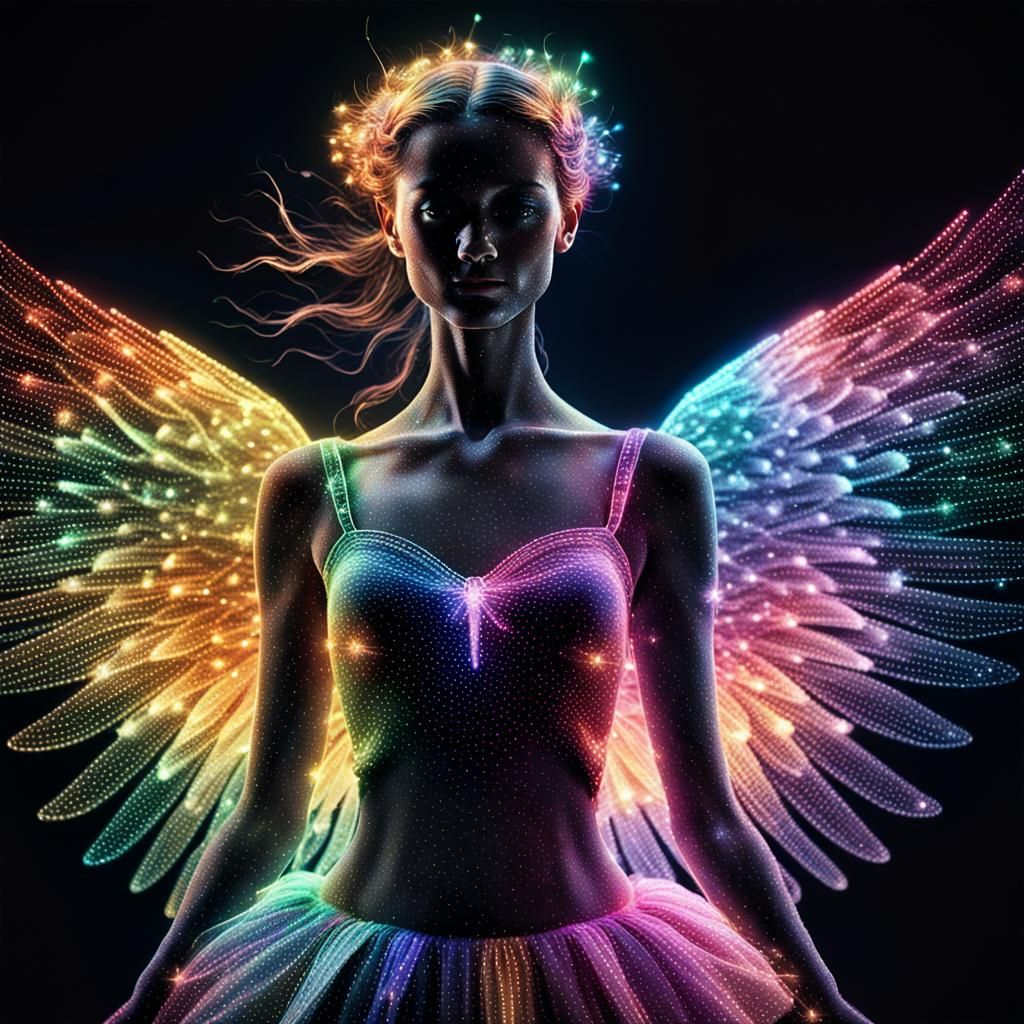 Fluorescent Angel #2