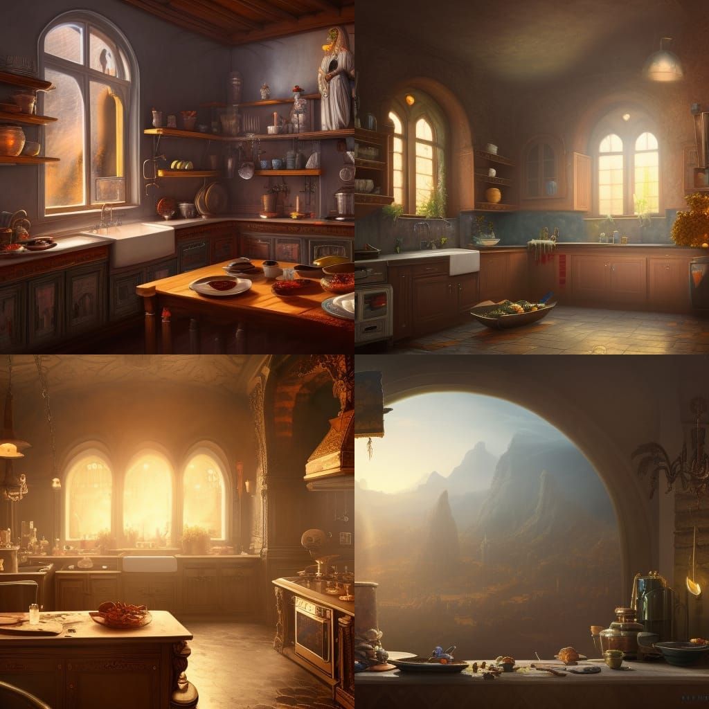 Michelangelo's Hand of God in the Kitchen