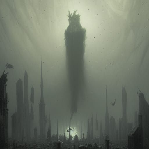 Horrific Lego Creation in Doré Style