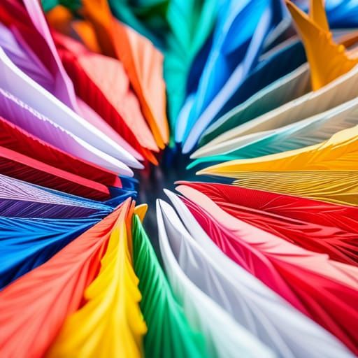 Legend of 1000 Origami Cranes in Japan