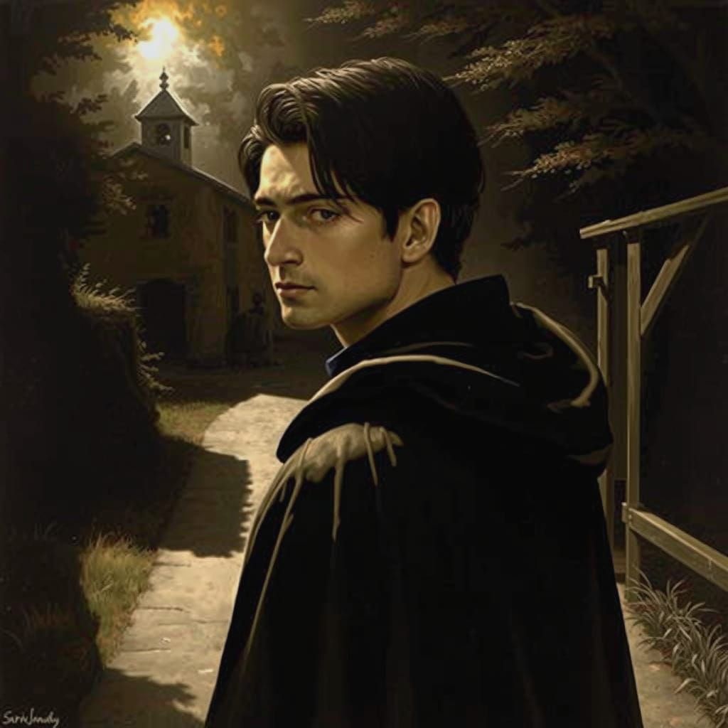 A Young Man's Bittersweet Farewell to Medieval Village Life