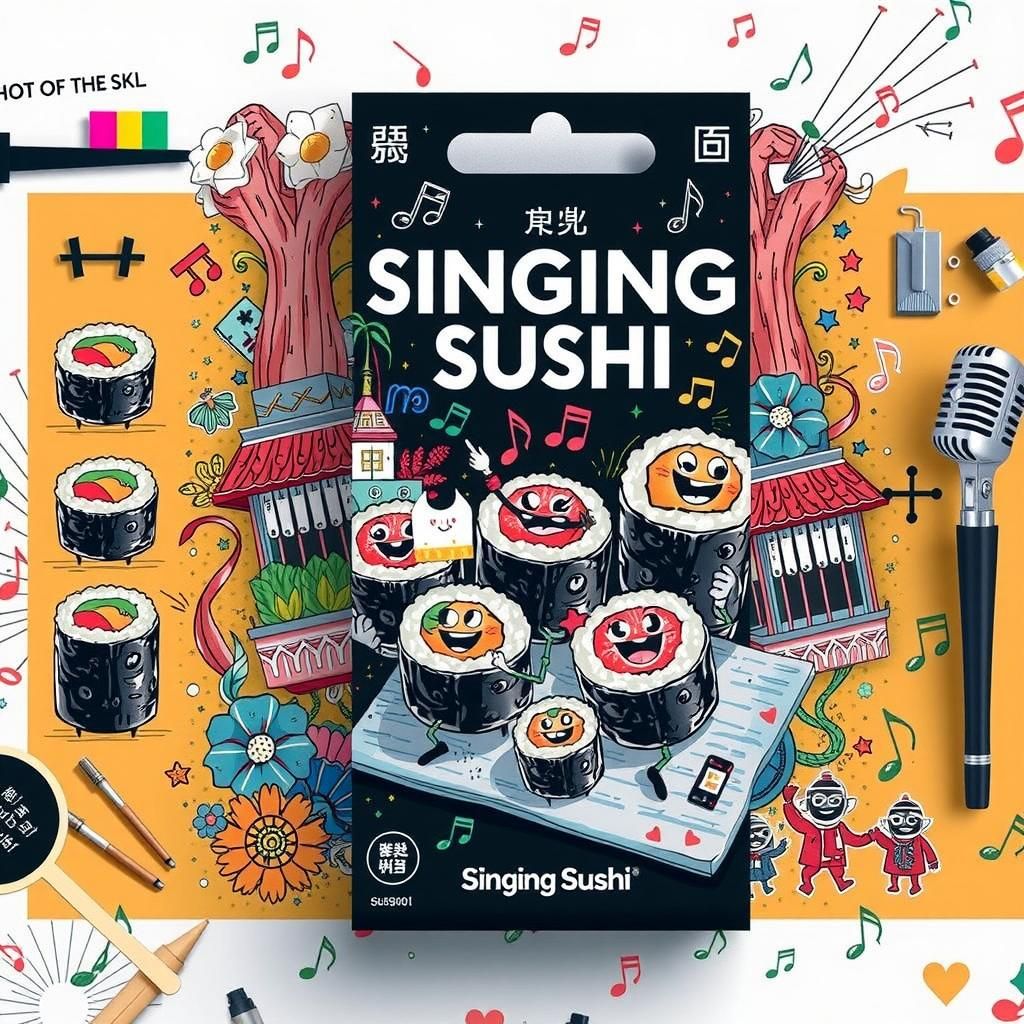 Singing Sushi. Now with a Free Microphone