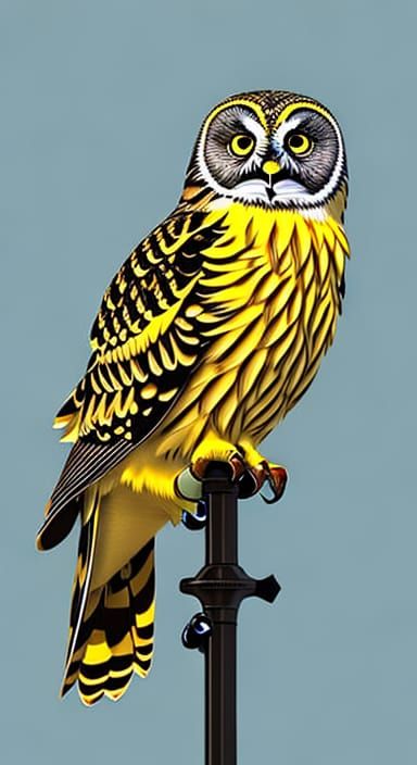Yellow owl