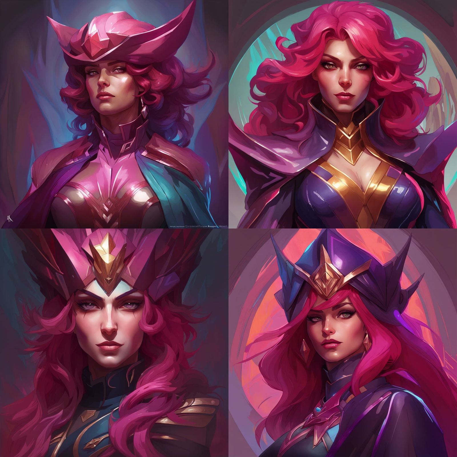 Haman Karn Portrait in Hyperdetailed Style