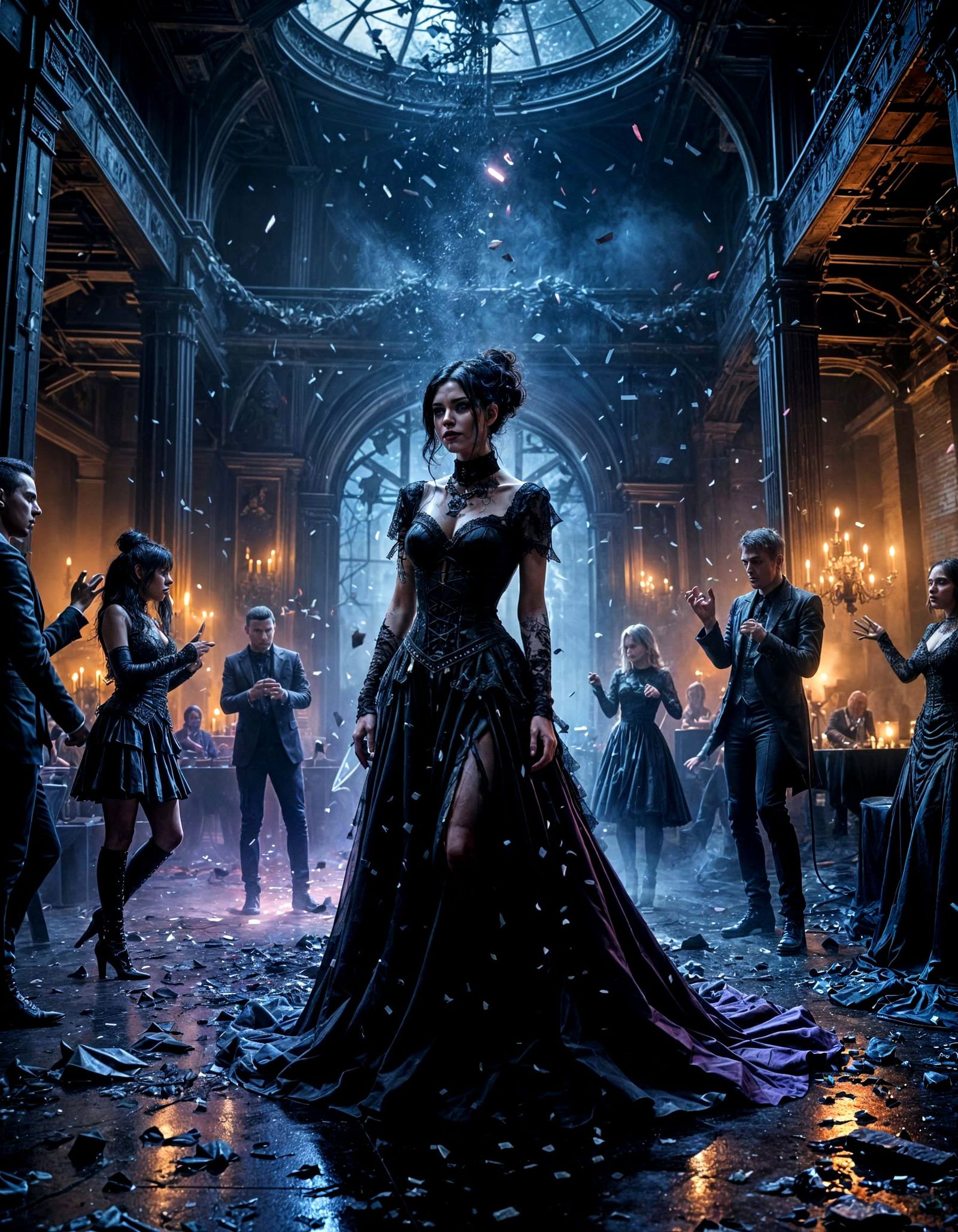 Haunted New Year's Ball: Goth Rock Concert in Industrial Ven...