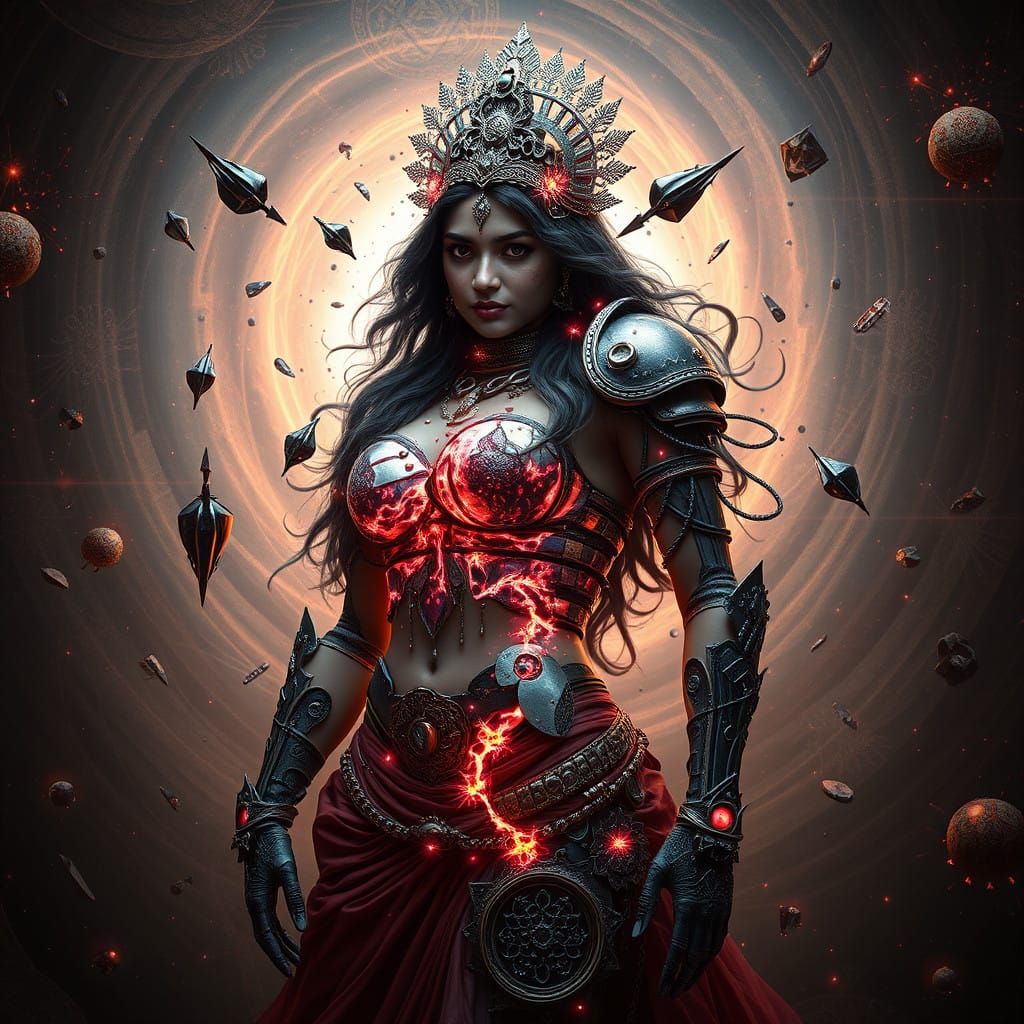 Cybernetic general of the Indian plane