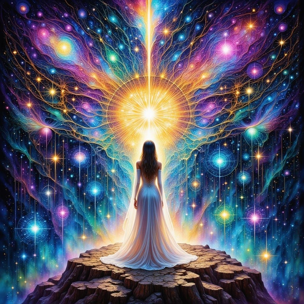 Ethereal Web of Ego's Illusions