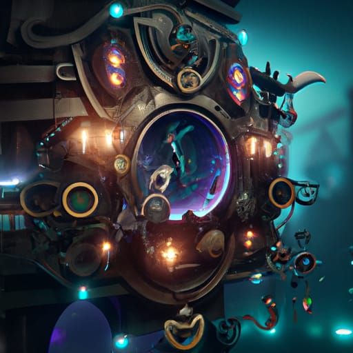 Detailed Clock in Unreal Engine 5 Style