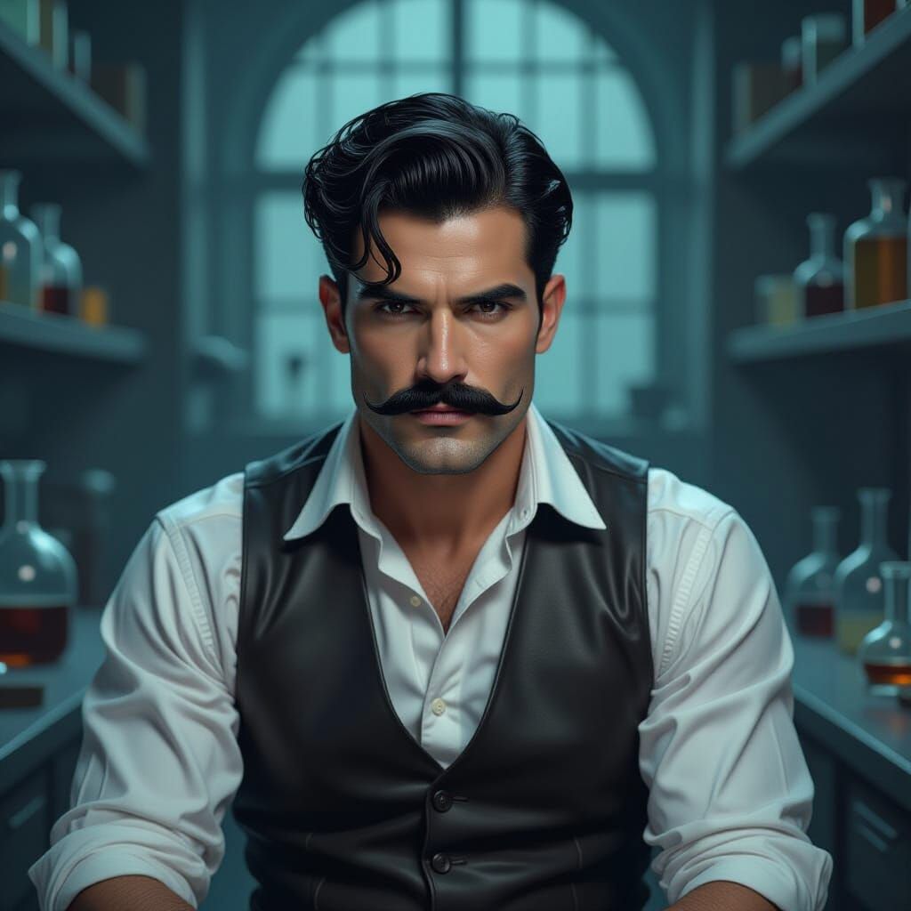 Anatomopathologist in 1925 Dark Laboratory