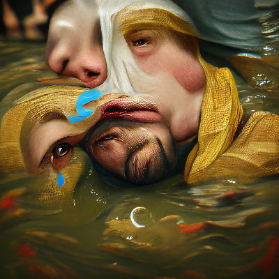 AI Image from Empty Prompt